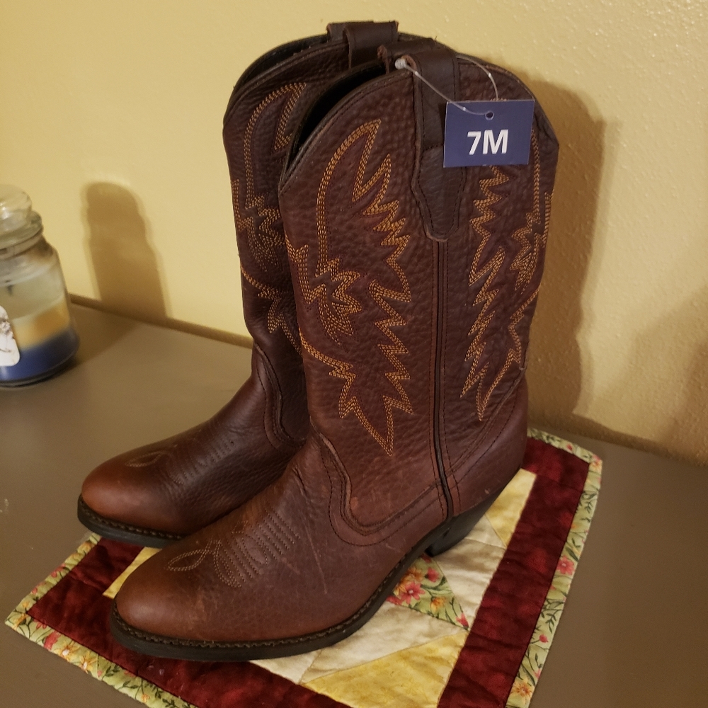 Never worn Cowboy boots - Masterson